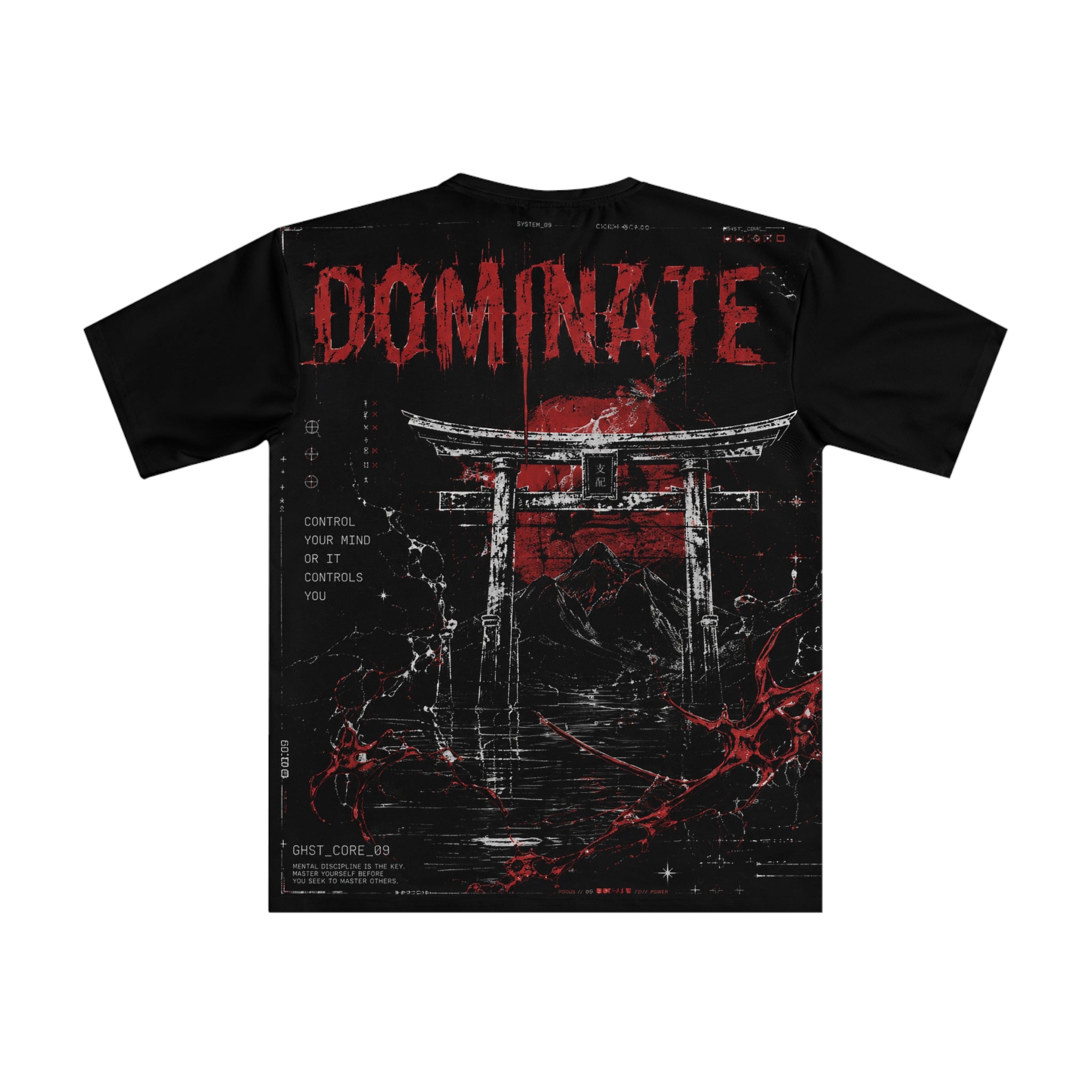 Wave Cyber Sigilism torii tshirt