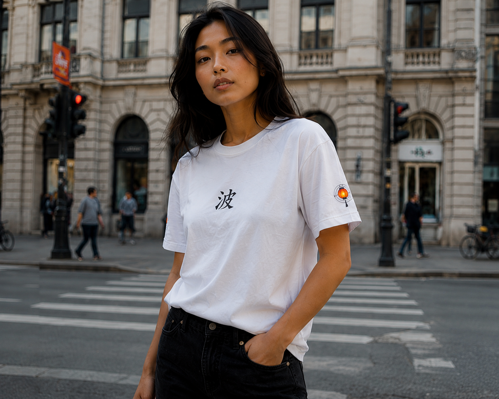 Wave samurai tshirt