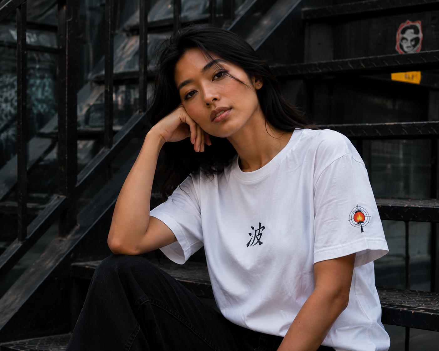 Wave samurai tshirt