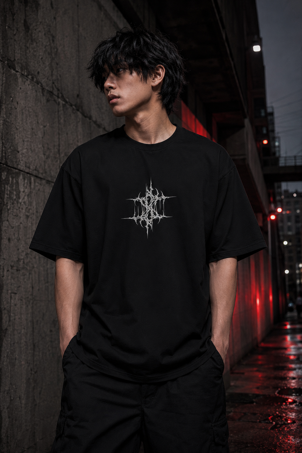 Wave Cyber Sigilism torii tshirt