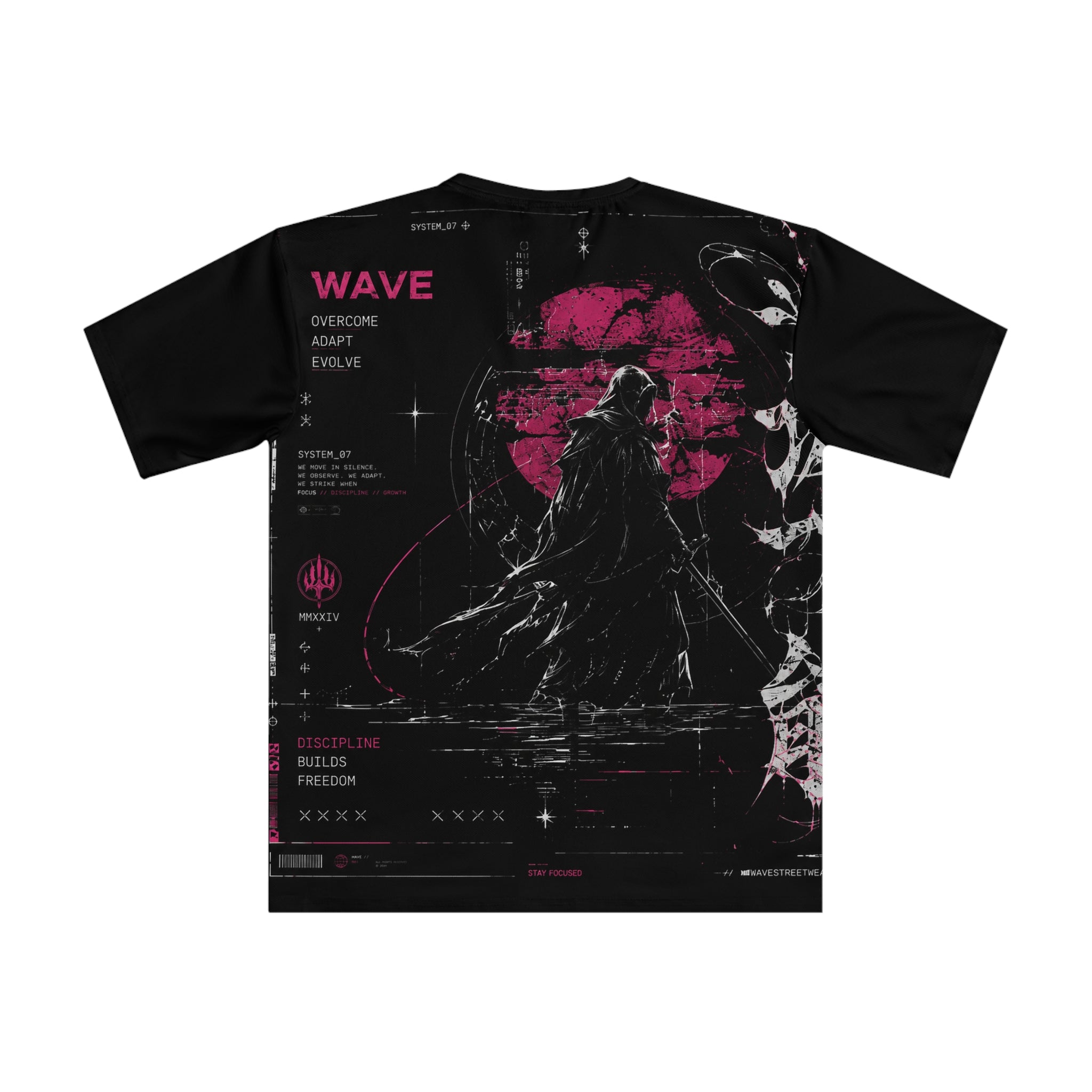 Wave Cyber Sigilism shadow tshirt